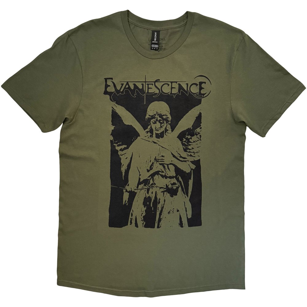 Evanescence - Angel Herren TShirt - Grün